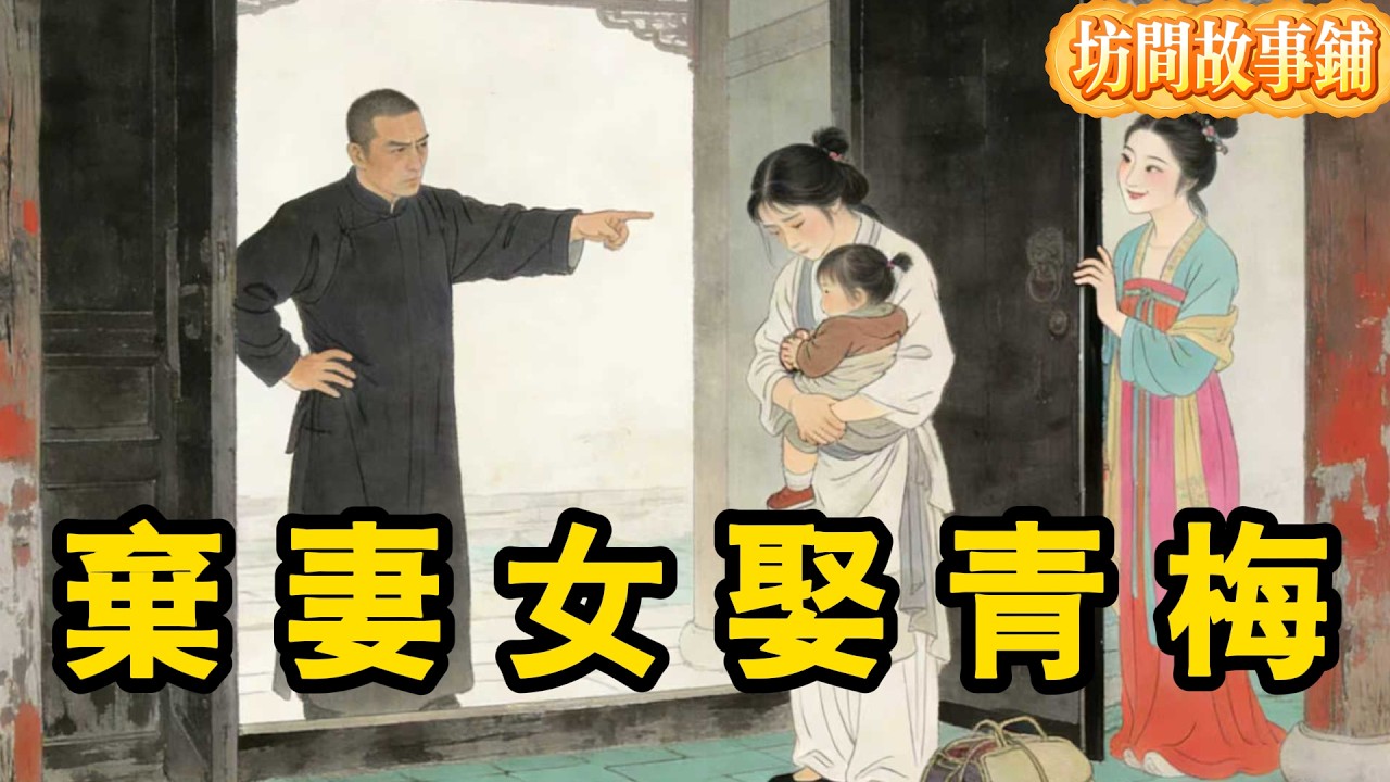 狠心丈夫為娶青梅拋棄髮妻，竟將妻女賣給活閻王大將軍，新婚夜將軍一句話，前夫當場悔斷腸！#民間故事 #聽故事 #人生哲理 #睡前故事 #故事分享 #情感 #民间故事