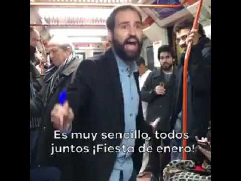 "El loco del metro de Madrid" (Borja Sumozas)