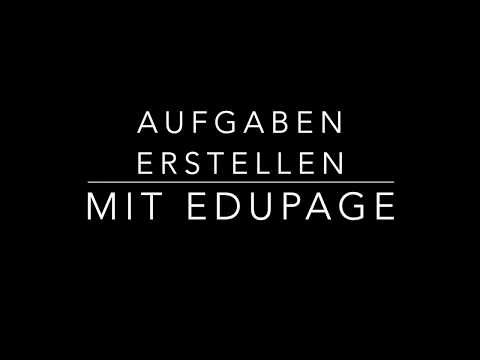 Come - Aufgaben mit EduPage erstellen (Lehreredition)