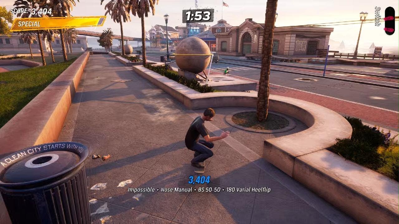 Tony Hawk's Pro Skater 3 + 4 San Francisco -  Save Painter Neal!!!