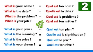 Anglais facile avec iliass |phrases simples | partie 2 |✪✪easy sentences to learn french 🌿