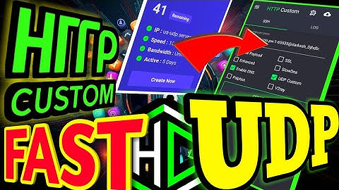 FAST UDP Server on HTTP CUSTOM VPN