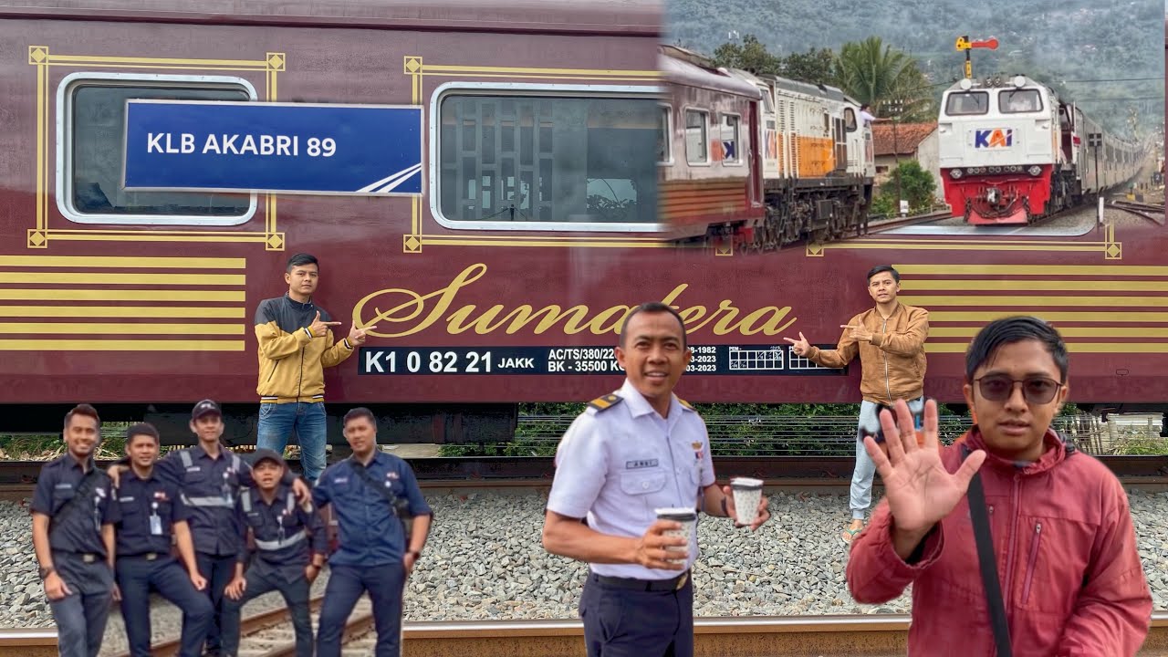 MENGABADIKAN MOMENT KLB YANG BERHENTI CUKUP LAMA DI STASIUN CIAWI
