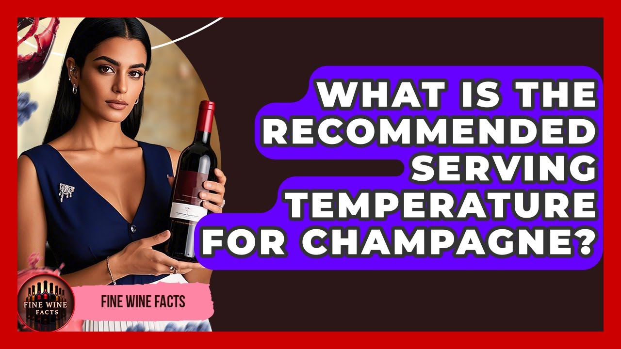 What Is the Recommended Serving Temperature for Champagne? - Fine Wine Facts
