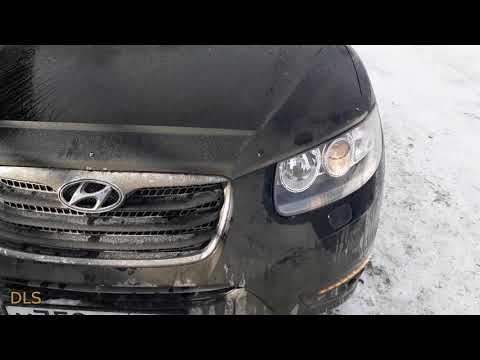 Установка омывателя фар Hyundai Santa Fe 2 (инструкция)