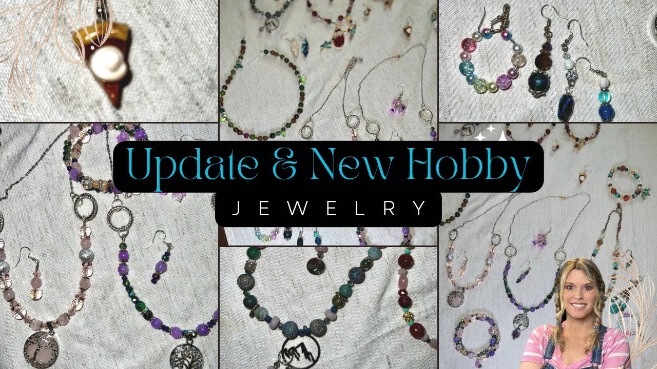 A little update; Question & NEW HOBBY! Tell me what you think.  #mycrazycreativelife2023 #jewelry