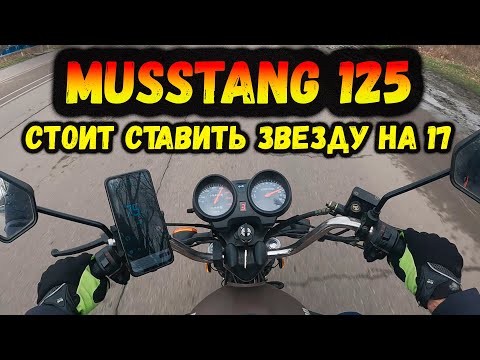 Musstang fit 125 стоит ставить звезду на 17? замер максималки