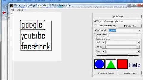 html tutorial 10 - image mapping