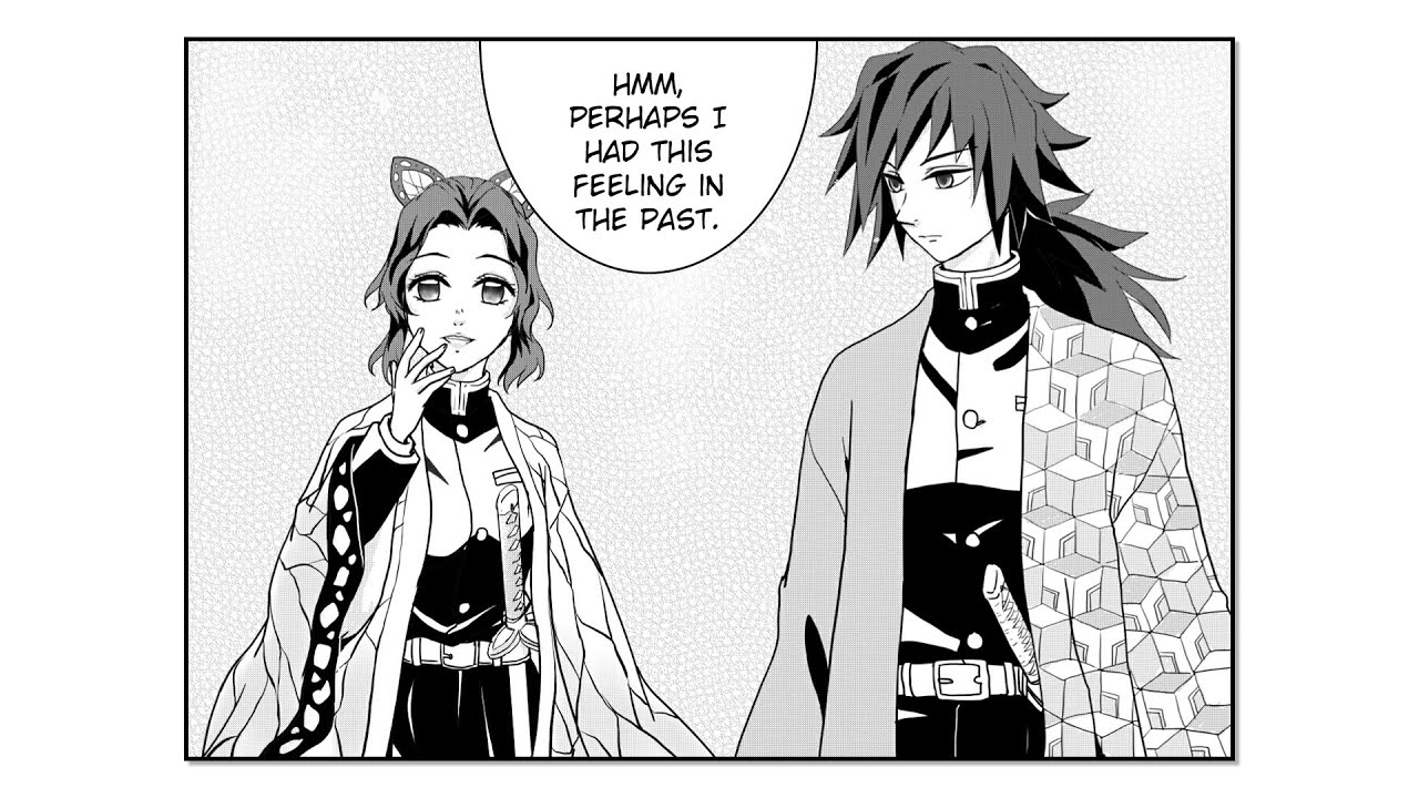 Giyuu Tomioka x Shinobu Kochou Doujinshi - Different worlds