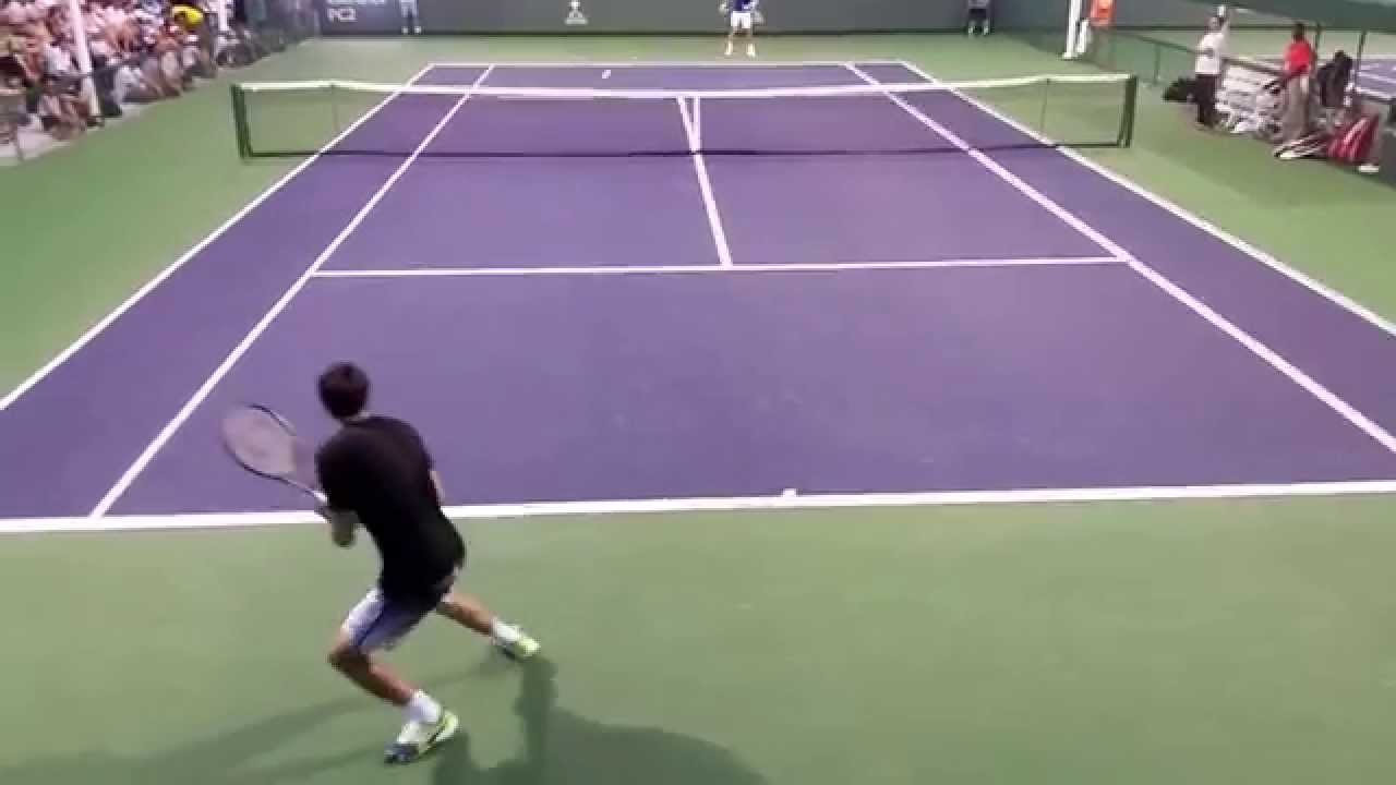 Novak Djokovic Indian Wells Tennis Masters March 11, 2015  Part II