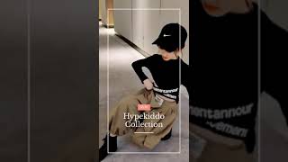 Hypekiddo Girls Hype Office Lady Sweater Silky Khaki Pant