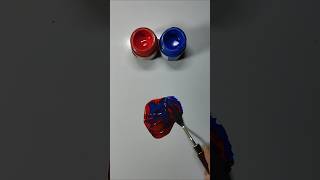 Let's mix Blue and Red |#mixing #shorts #ytshorts #oddlysatisfying #satisfying #fyp #ytshorts #clay