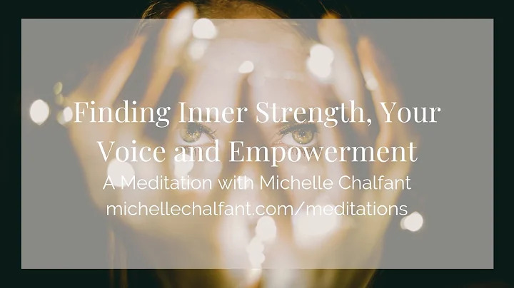 Finding Inner Strength, Your Voice and Empowerment