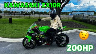 KAWASAKI ZX10R KRT EDITION REVIEW… - YouTube