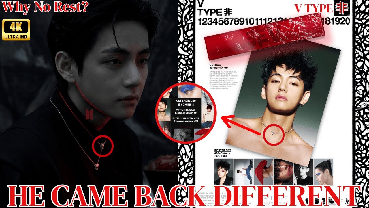 Ким Тэхён «V TYPE 非» — это не возвращение, а предупреждение | Январь 2026.
