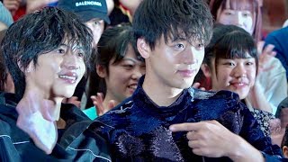 志尊淳と竹内涼真、互いに「じゅんじゅん」「涼くん」と呼び合う／映画『走れ！T校バスケット部』舞台挨拶