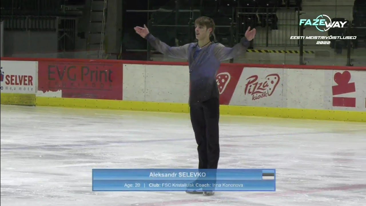Aleksandr Selevko 2021/2022 Estonian Figure Skating Championships FS