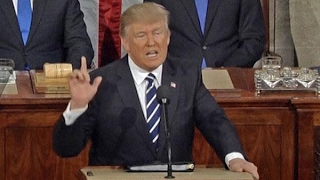 「米経済を再起動」トランプ米大統領が議会演説