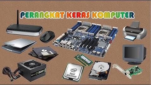 Perangkat keras komputer #informatica #tik #hardware #komputer