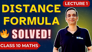 Class 10 Maths | Distance Formula Explained with Example | Coordinate Geometry NCERT Ex 7.1