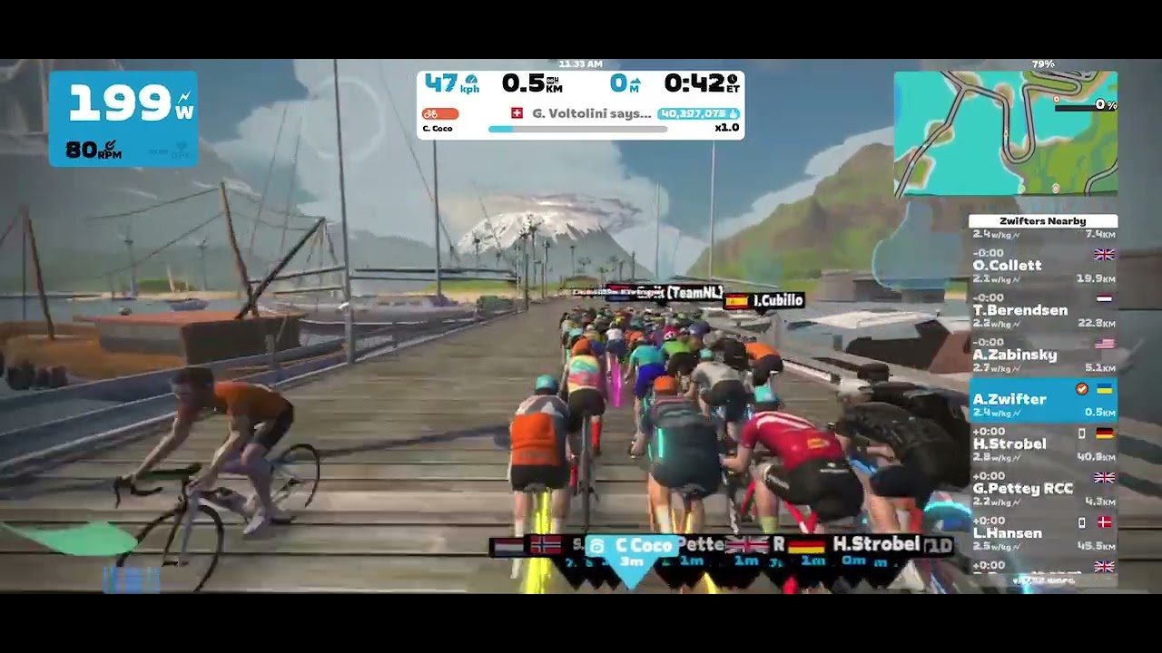 The at Home Cycling & Running Virtual Training App