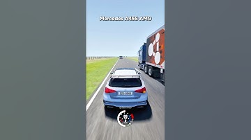 Which Car Overtake The Truck Safely? #beamngdrive #car #beamng #video