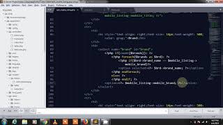 E-commerce Project in Code-igniter Framework Part-158 ( Auto Select Data in Mobile Desc. Model )