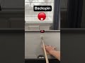 Mini pool lesson: how to play a stopshot, backspin and topspin shot! ✅ #billiards