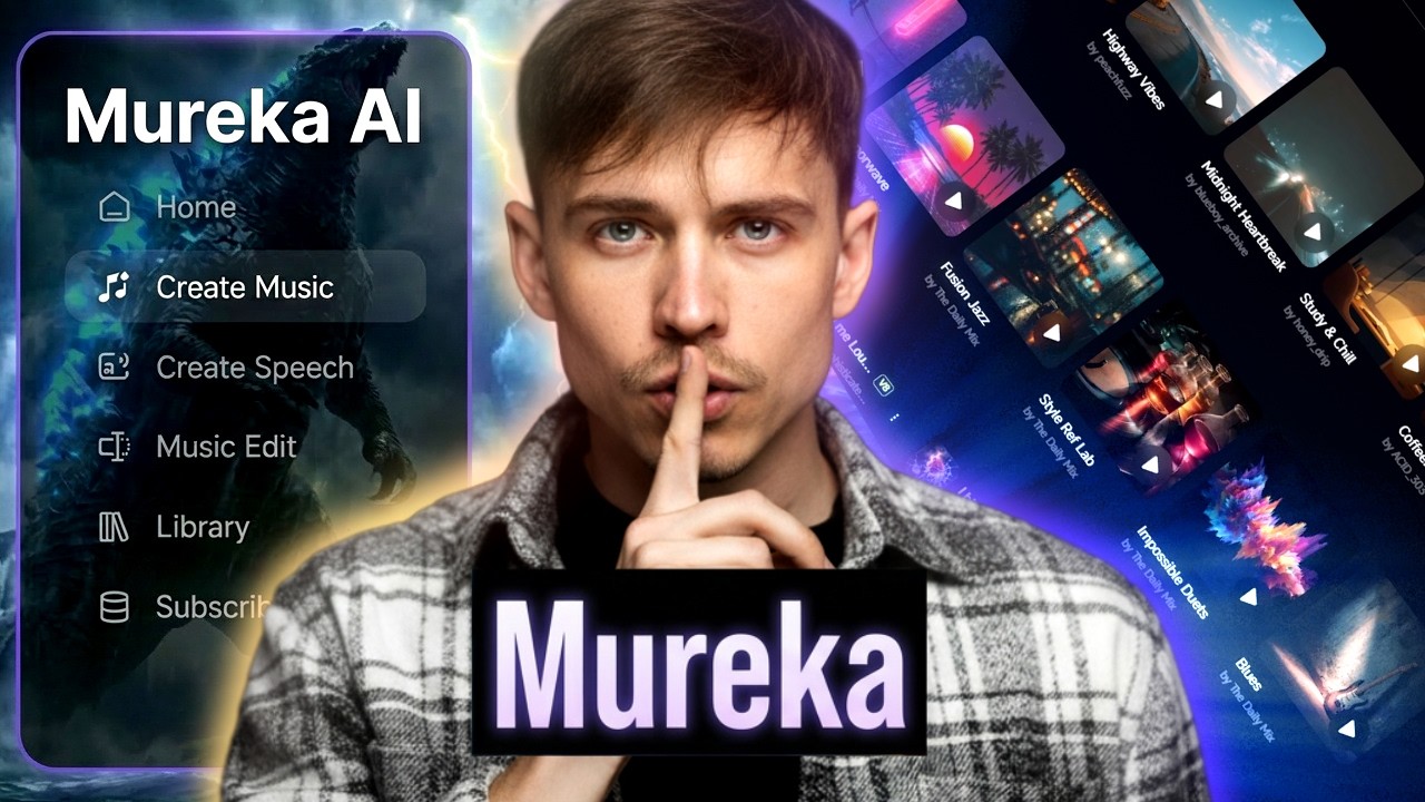 How To Make Professional Music In Just Seconds Mureka AI!