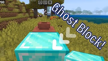 How to make a ghost block in minecraft bedrock edition. (MCPE, Console, PC)