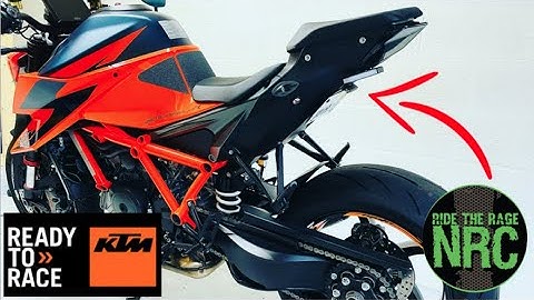 2020-23 KTM Super Duke R NRC Fender Eliminator