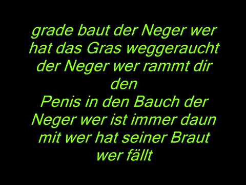 B tight   der Neger  lyrics