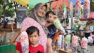 Beli Popcorn Warna Warni Dan Bermain Di Taman Bareng Arumi Ali Vlog