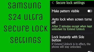 Samsung s24ultra secure lock electronics and gadgets