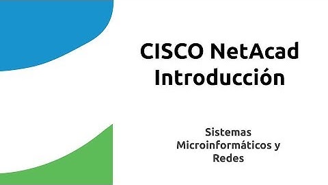 00. CISCO NetAcad. Introducción