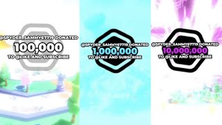 Every Donation Effect in PLS DONATE💸