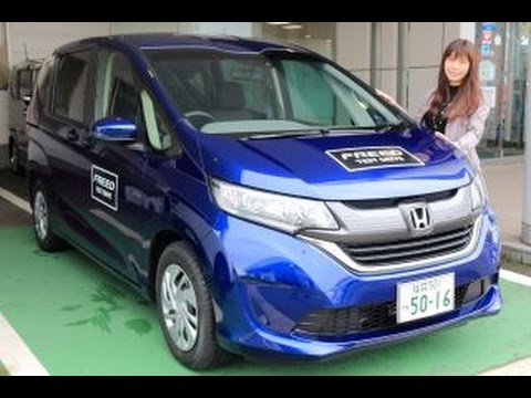 ホンダ新型フリード 女性の試乗レポートfreed7人乗り ガソリン車gグレード センシング 16年10月 Youtube