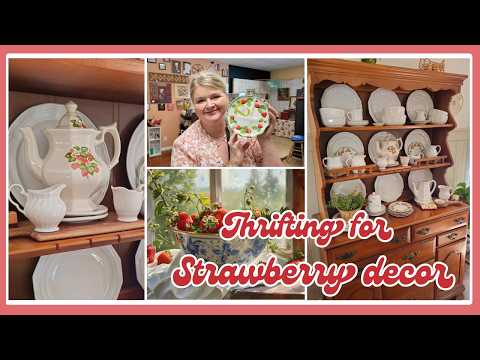 Decorating My Mobile Home Kitchen with Thrifted Strawberry Finds 🍓  Talosbo C1 Pool Vac