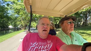 072723 Bill Gaither shows me his property, where he grew up and where he'll be laid to rest.