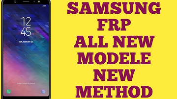 SAMSUNG Galaxy S9/S10/S10 PLUS/A5/A6/A6 PLUS/A7/A8/A8 Plus Google Lock Bypass