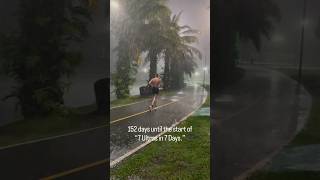 I love running in the rain! The rainy season has started in Phuket.