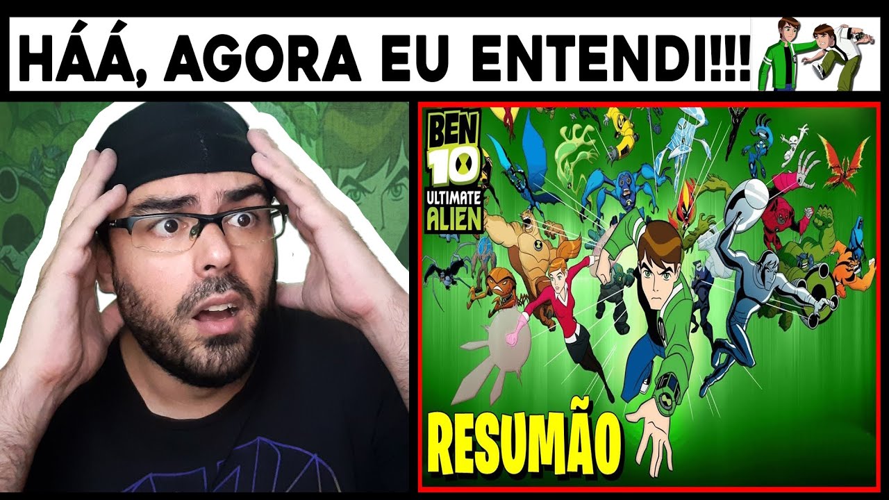 REACT - CLARK / Ben 10 Supremacia Alienígena: A História em 1 Vídeo!