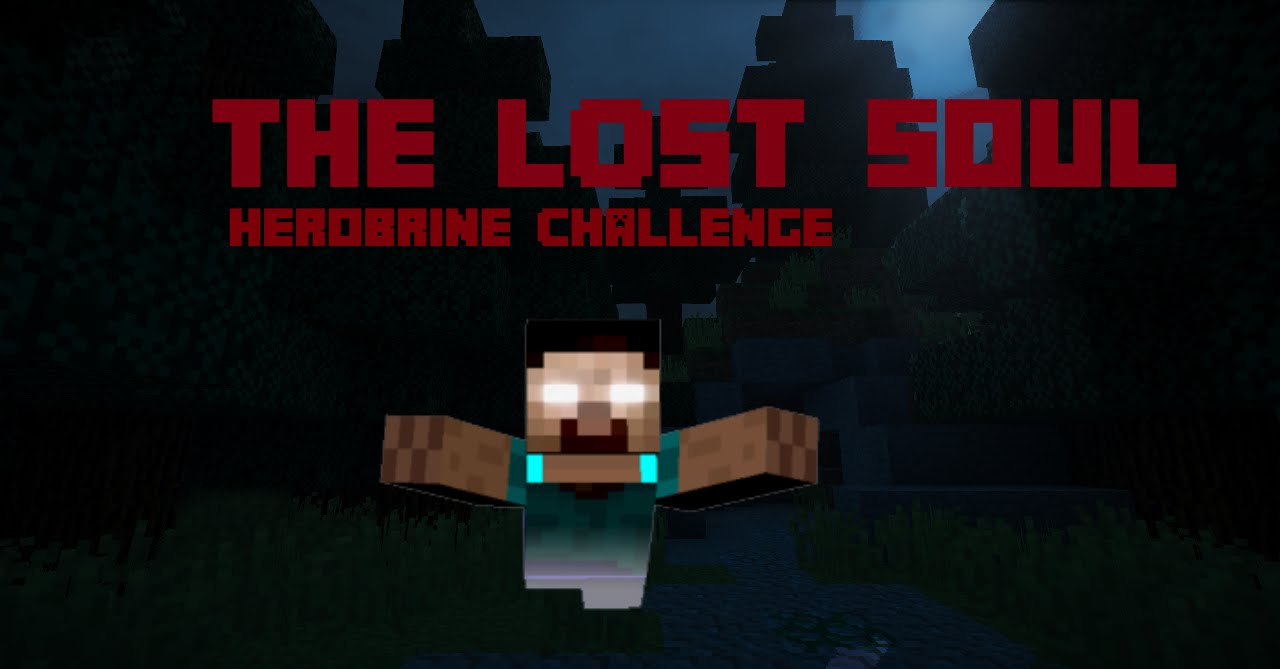Minecraft Map: The Lost Soul : Herobrine's Challenge - YouTube
