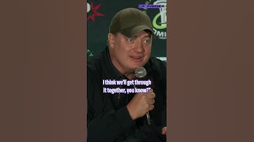 Brendan Fraser LOVES #themummy and LOVES working with Rachel Weisz