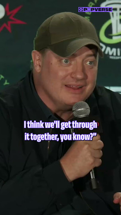 Brendan Fraser LOVES #themummy and LOVES working with Rachel Weisz