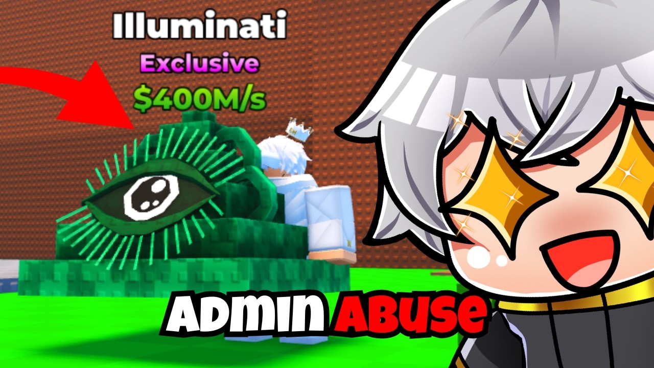 Aku ADMIN ABUSE di Escape Getting Crushed for Brainrot!