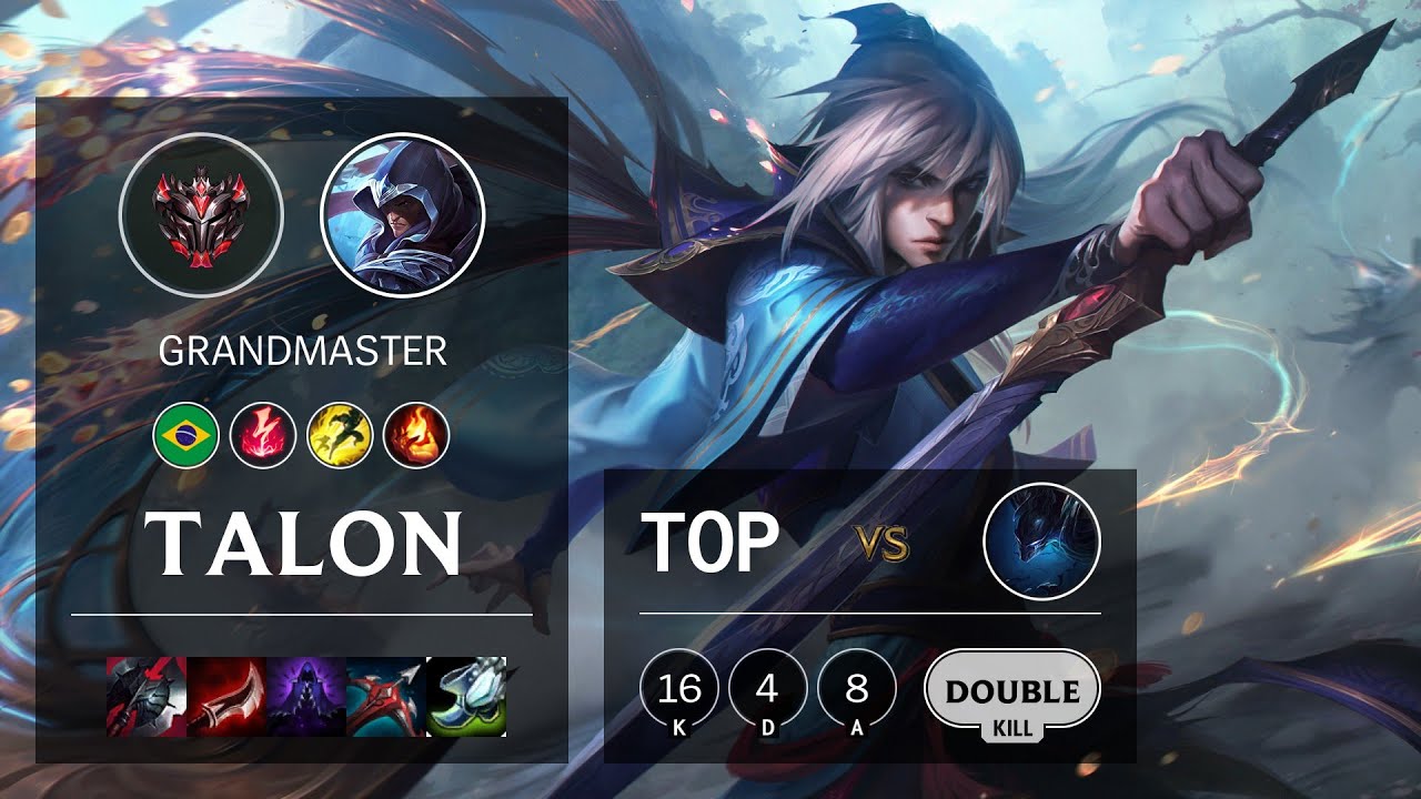 Talon Top vs Nocturne - BR Grandmaster Patch 10.20