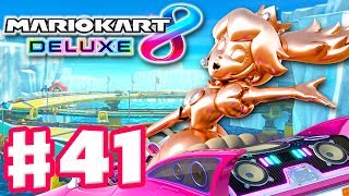 Pink D Peach Time Trials, Online Multiplayer - Mario Kart 8 Deluxe - Gameplay Walkthrough Part 41