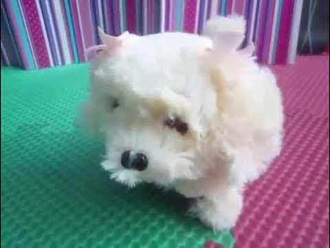 PERRITO DE JUGUETE QUE LADRA DE PELUCHE 