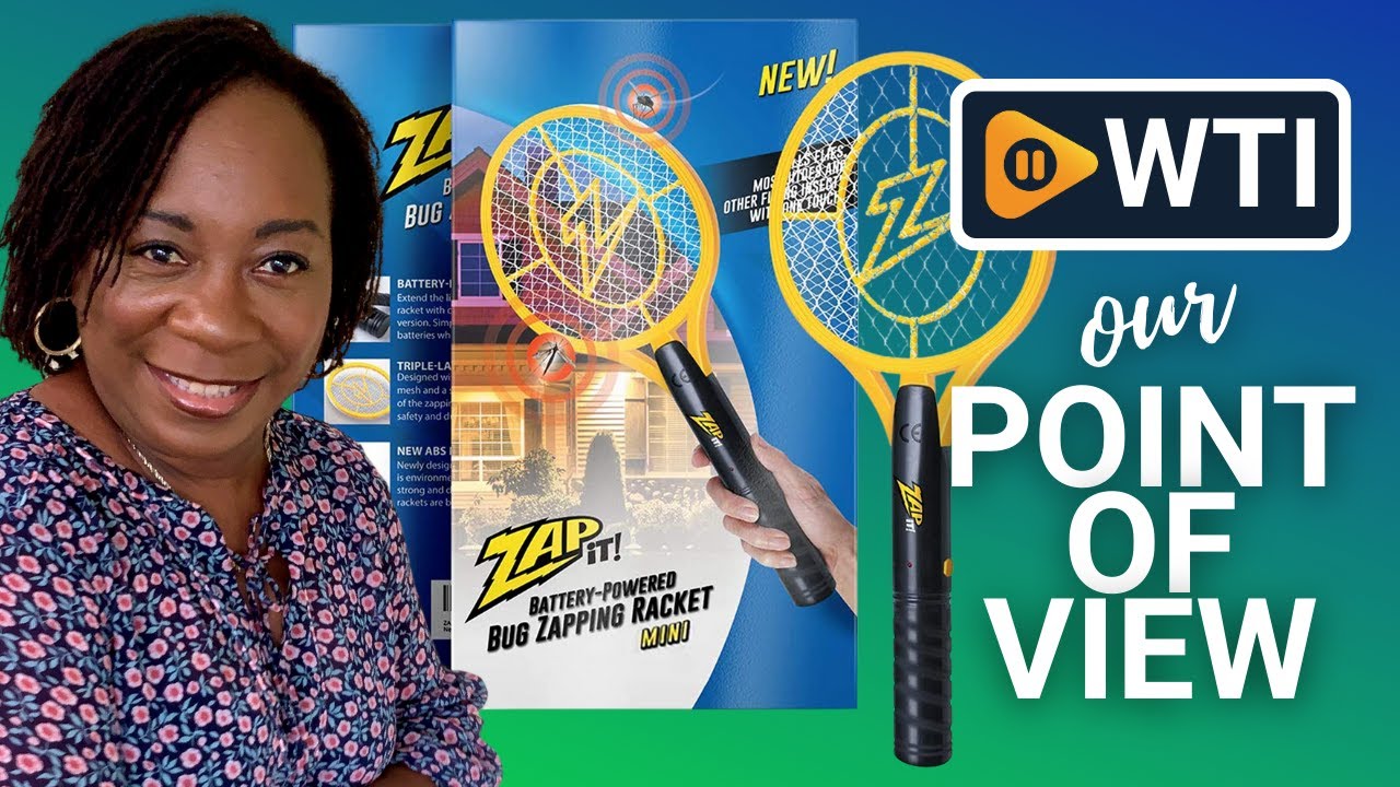 Zapit Rackets ZAP iT! Electric Fly Swatter Rackets | Our Point Of View - YouTube